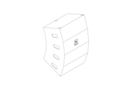 VERTICAL TRANSPORTER HEAVY-DUTY SOFT COVER FOR (4) SRX910LA